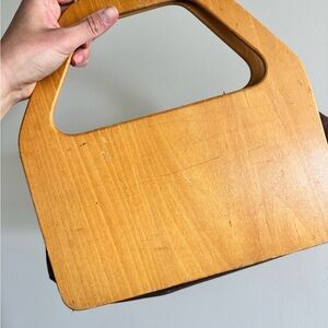 Vintage Wooden Bag